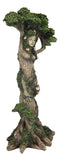 Greenman Tree Woman Gaia Dryad Ent Native Earth Goddess With Canopy Figurine