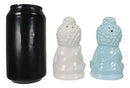 Zen Monk Monastery Baby Buddha Monks Meditating Ceramic Salt And Pepper Shakers