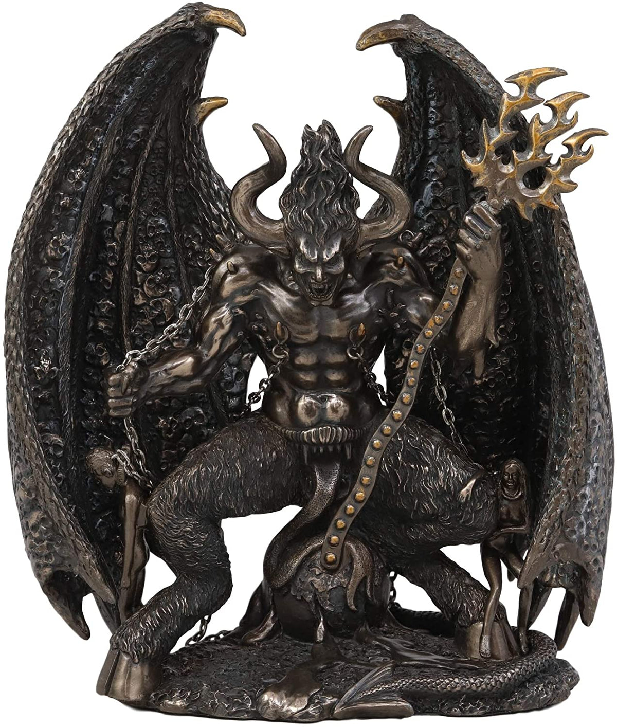 Arch Devil Morning Star Figurine Baphomet Statue Fallen Angel
