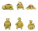 Ebros Nautical Miniature Baby Sea Turtles Figurine Set of 6 Whimsical Turtle Decors 3"