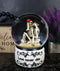 Day of The Dead Love Never Dies French Kissing Skeletons At Beach Water Globe