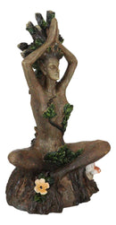 Celtic Greenwoman Tree Woman Gaia Dryad Ent Earth Goddess Yoga Pose Figurine