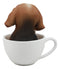Ebros Collectible Teacup Pet Pals Puppy Collectible Resin Figurine 5.75"H (Beagle)