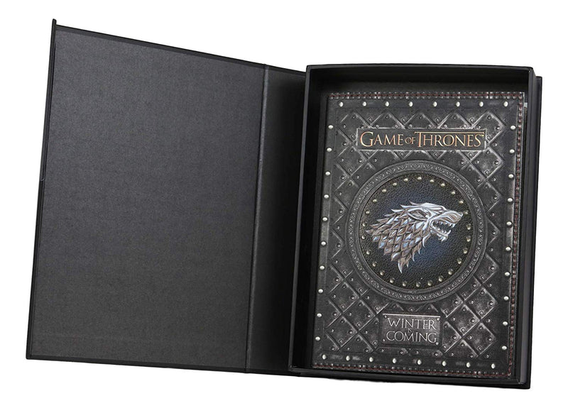 Game of Thrones Direwolf House of Stark Winter is Coming Embossed Journal 5"x7"