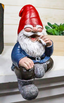 Whimsical Gypsy Life Mr Gnome Dwarf Stoner Smoking Stash Shelf Sitter Figurine