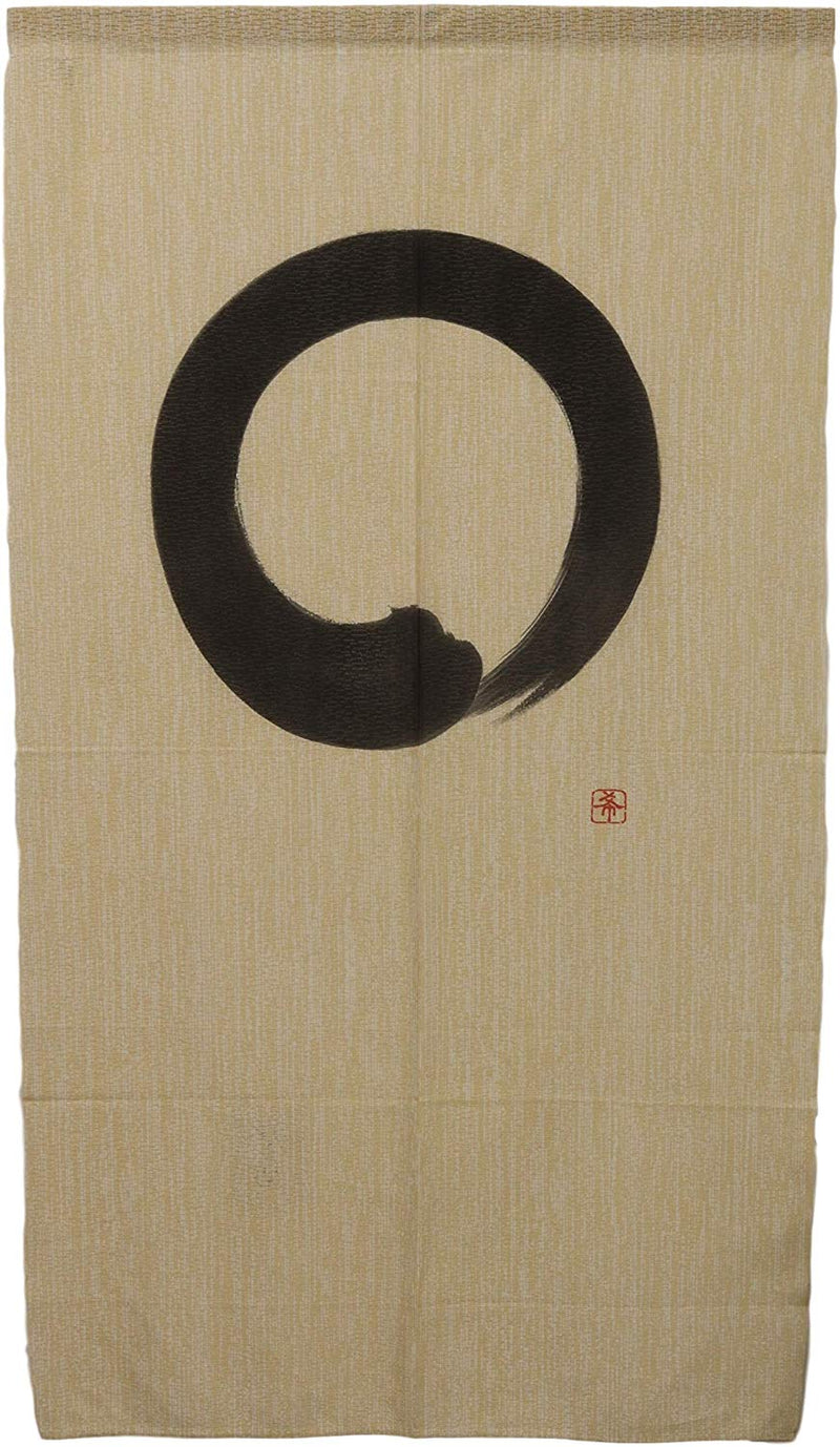 Ebros Japanese Uncut Noren Doorway Curtain Tapestry Standard 59.25" L 33.5" W