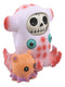 Ebros Furry Bones Pink Giant Squid Skeleton Nautical Cephalopod Furrybones