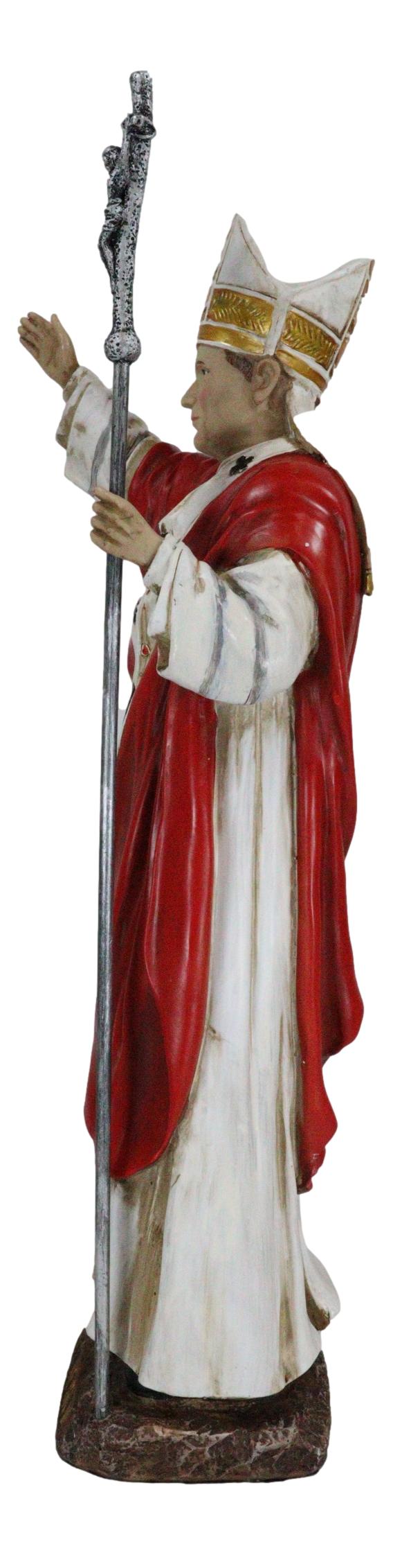 Ebros Large Venerable Pope John Paul II Holding The Cross of Christ Statue