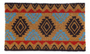 Southwest Navajo Vector Patterns Coir Coconut Fiber Floor Mat Doormat 29"X17"