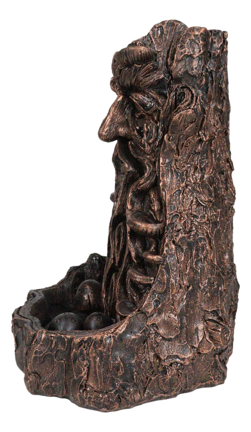 Greenman Tree Man God Forest Ent Waterfall Smoke Backflow Incense Cone Burner