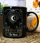 Wicca Fortune Teller Psychic Tarot Cards The Moon Ceramic Tea Coffee Mug Cup