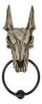 Ancient Egyptian Anubis Guardian God Of The Dead Skull Decorative Door Knocker