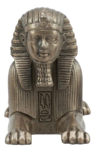 Egyptian Androsphinx Statue Pyramid Guardian Figurine Gods Of Egypt Wonder Decor - Ebros Gift