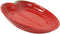 Ebros 9.5"L Ceramic Cherry Shaped Serving Plate or Dish Platter SET OF 3
