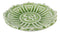 Fengshui Zen Buddha Om Lotus Padma Flower Ceramic Round Disc Incense Burner