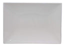 Ebros 11.5"W White Large Rectangular Modern Serving Plate or Dish SET OF 6 - Ebros Gift