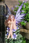 Amy Brown Whimsical "Luna" Periwinkle Flower Nude Garden Fairy Figurine Fae