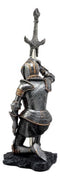 The Accolade Kneeling Medieval Knight Excalibur Sword Letter Opener Figurine