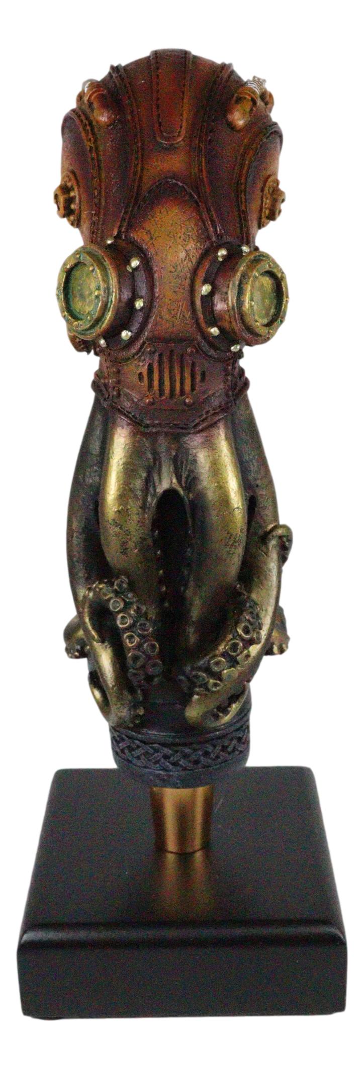 Ebros Steampunk Octopus Marine Marauder Novelty Beer Tap Handle Figurine With Base