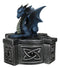 Ebros Celtic Cross Bifrost Altar Drake Dragon Jewelry Box Sculpture Trinket Box