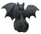 Gothic Guardian Winged Feline Cat Vampire Gargoyle Desktop Paperweight Figurine