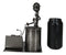 Outdoor Hunter With Dog Metal Desk Stationery And Business Card Holder Organizer