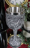 Medieval Fantasy Ridley Scorching Fire Dragon 5oz Wine Drink Goblet Chalice