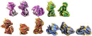 Ebros Fantasy Book Of Spells LED Display Stand W/ 12 Miniature Dragon Figurines