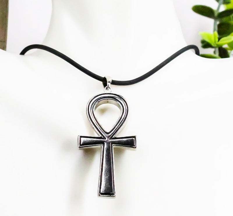 Ebros Egyptian Ankh Pendant Collectible Egypt Jewelry Accessory Necklace Art