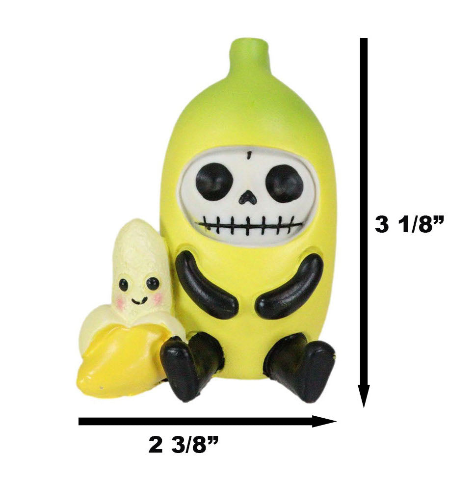 Furry Bones Na Na Banana Lover Surprise Skeleton Collectible Furrybones Figurine