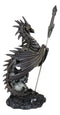 Ebros Litche Blade Ruth Thompson Skeleton Dragon Statue With Letter Opener Knife Decor