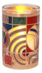 Frank Lloyd Wright Max Hoffman Rug Design Brass Votive Candle Holder 3.25"Tall