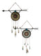Pack Of 2 Southwestern Boho Chic Indian Arrow Dreamcatcher Feathers Wall Decors