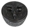 Knights Templar Satan Pentagram Sabbatic Goat Baphomet Decorative Jewelry Box