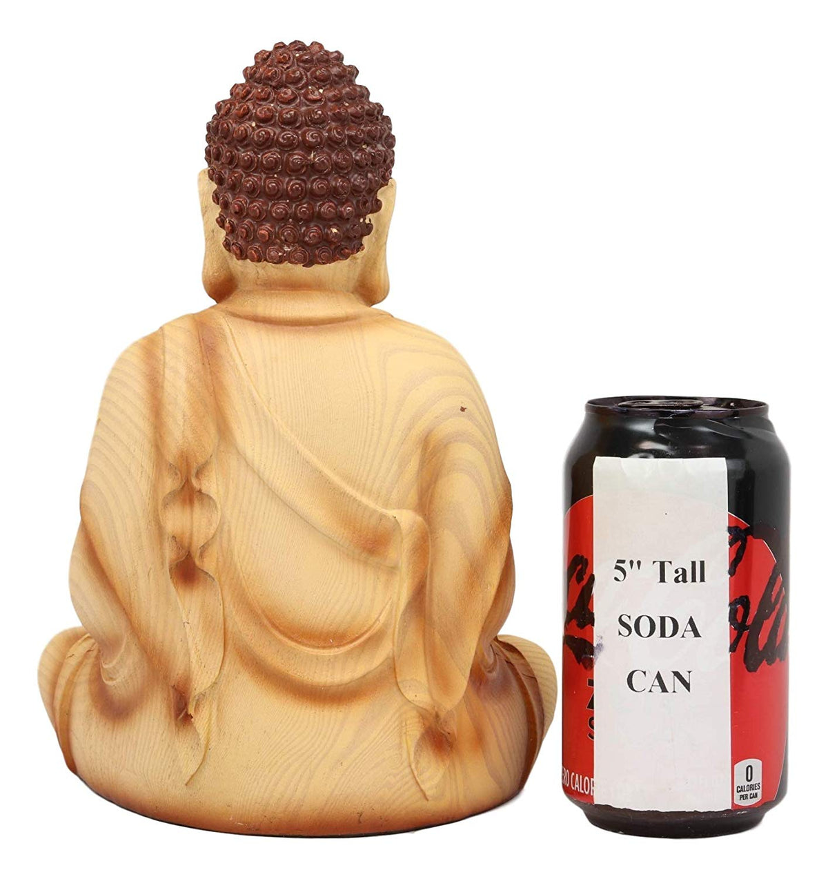 Ebros Eastern Meditating Buddha Gautama Amitabha in Dhyana Mudra Pose Statue - Ebros Gift