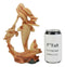 Ebros Ocean Marine Mermaid Princess With Sea Turtle Decor Statue In Faux Wood Resin