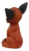 Ebros Sinister Grinning Urban Fox TeeHee Pets Collectible Statue 4.25" Tall