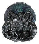 Ebros Dragon Fire Behemoth of The Skies Dual Dragons Fantasy Figurine Coaster