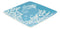 Ebros Nautical Seahorse By Corals Blue Salad Dessert Plate Set of 2 Square 8.5"