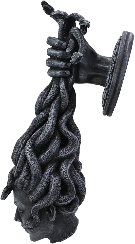 Ebros Greek Goddess Medusa Hanging from Perseus Hand Wall Decor Plaque 12.25" H - Ebros Gift
