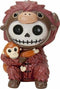 Ebros Furrybones Utan The Orangutan Hooded Skeleton Monster Collectible Sculptur