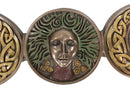 Triple Goddess Moon Mother Maiden Crone Celtic Knotwork Wall Decor Plaque