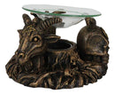 Pagan Occult Baphomet Sabbatic Goat Skull Demon Candle Oil Tart Scent Burner