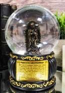 Catholic Our Lady Of Guadalupe Mother Mary Blessed Virgin Water Globe Figurine