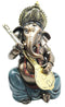 Ebros Gifts Celebration Ganesha Playing Musical Instruments Statue Set of Four