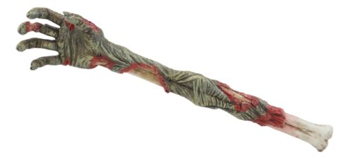 Ebros Gory Zombie Back Scratcher Figurine 15"L Undead Walker Bone Hand Arm Replica