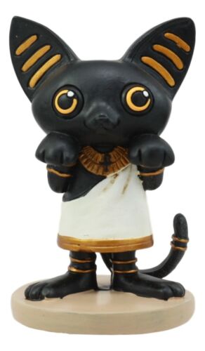 Weegyptians Collection Egyptian Goddess Bastet Statue Cat Feline Bast Deity - Ebros Gift