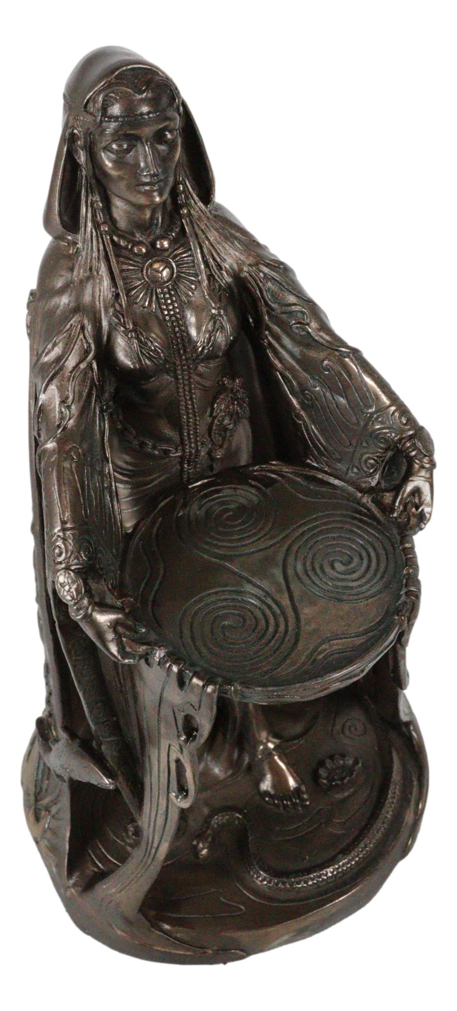 Celtic Triple Goddess Danu Figurine Don Statue Divine Source Feminism Wisdom