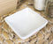 Ebros Contemporary Wavy Artistic Design White Porcelain Condiments Ketchup Mustard BBQ Soy Sauce Dipping Bowl or Dish 2oz Pack of 6 Bowls - Ebros Gift