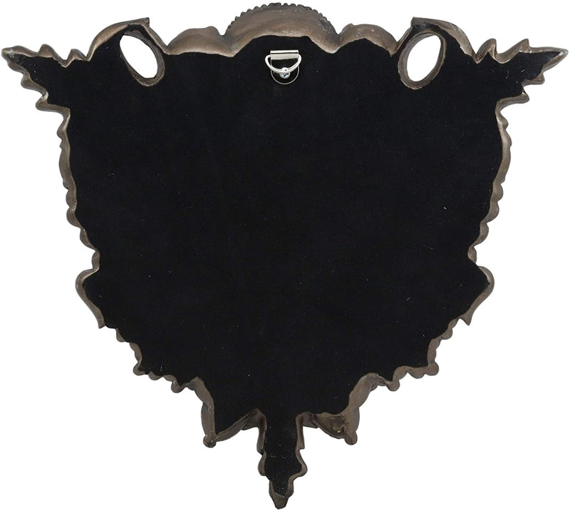 Ebros Faux Bronze Acorn and Clover Greenman Unique Wall Plaque Maxine Miller